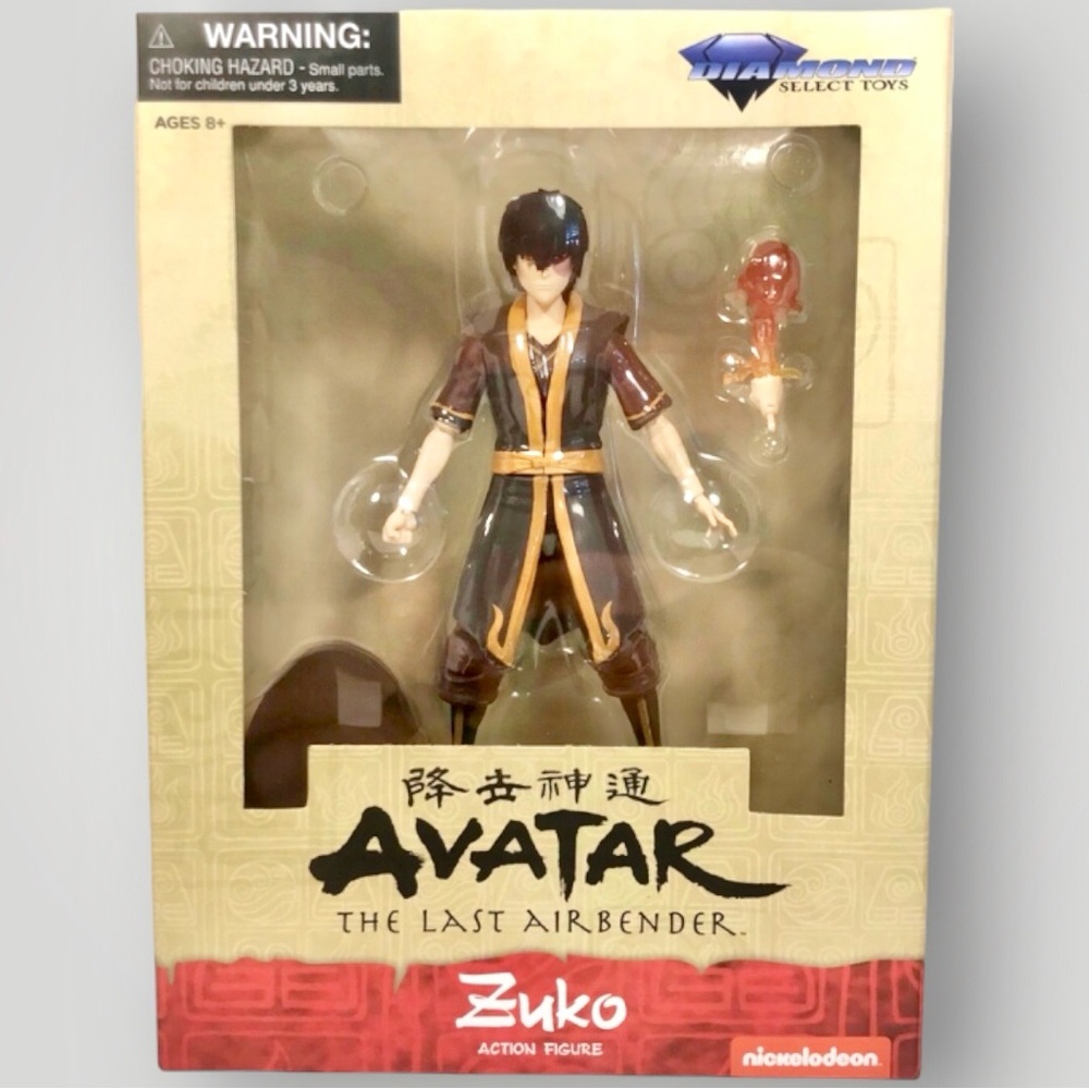 Avatar The Last Airbender Zuko Action Figures Diamond Select!